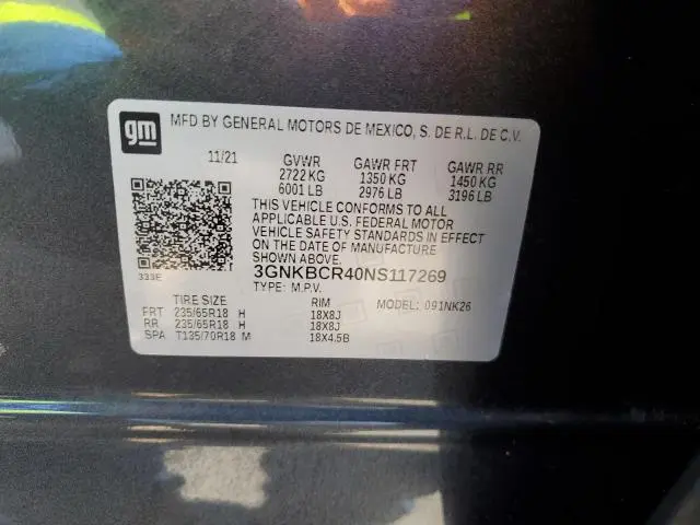 2022 CHEVROLET BLAZER 2LT  