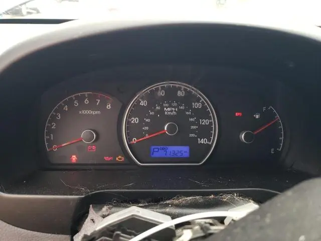 2010 HYUNDAI ELANTRA BLUE  