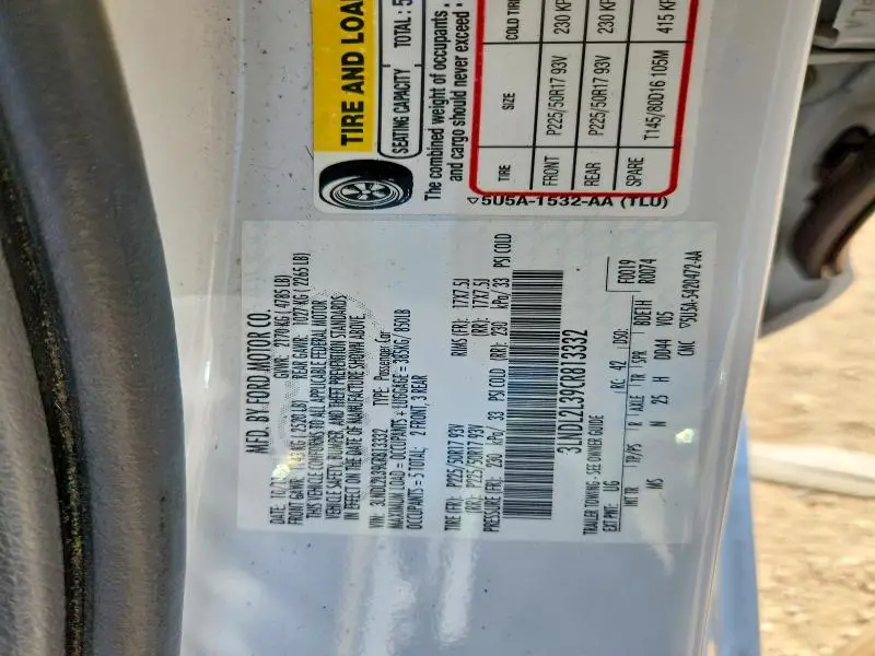 2012 LINCOLN MKZ HYBRID  