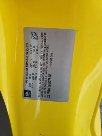 2014 CHEVROLET CAMARO LT