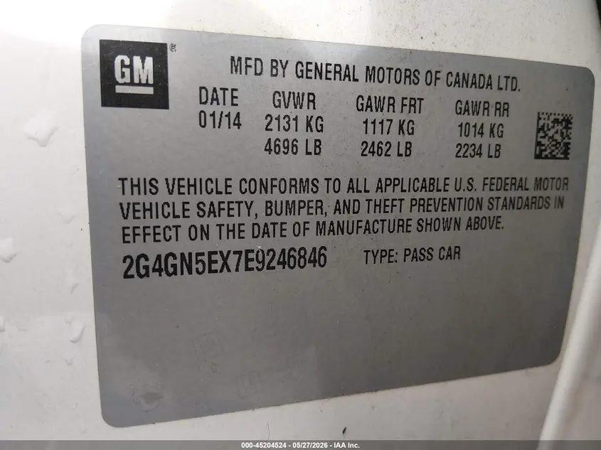 2014 BUICK REGAL TURBO/E-ASSIST PREMIUM I