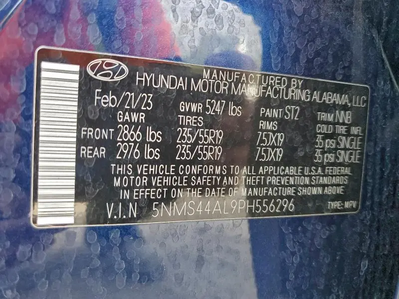 2023 HYUNDAI SANTA FE LIMITED  