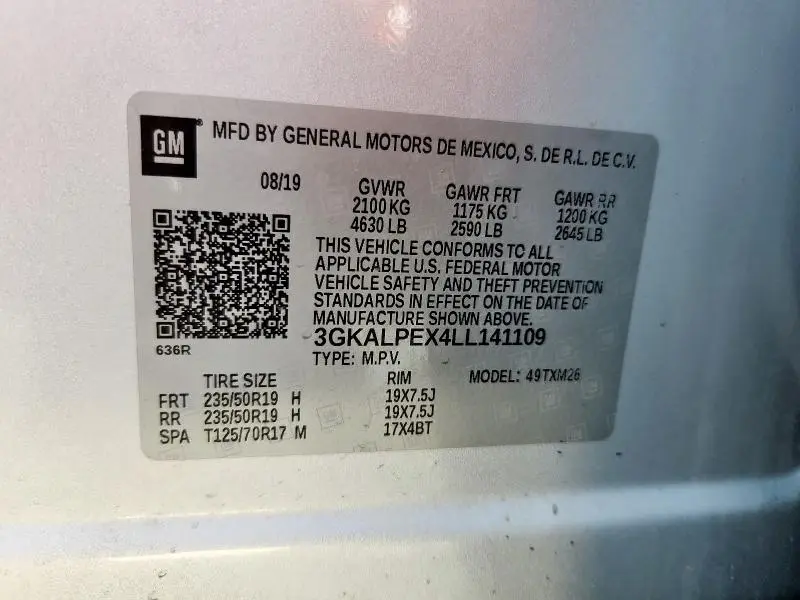 2020 GMC TERRAIN SLT  