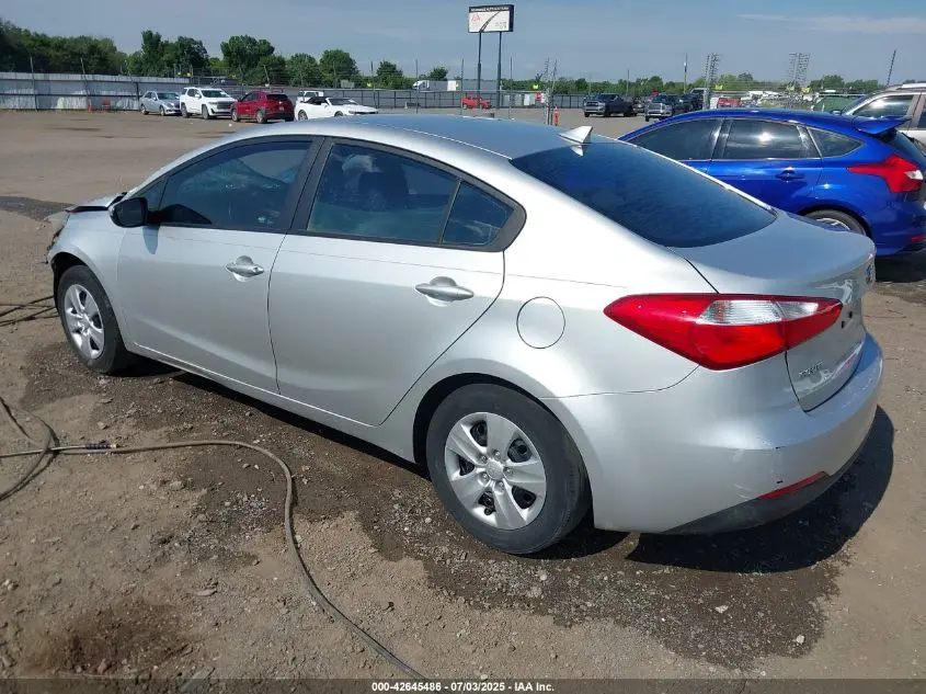 2015 KIA FORTE LX