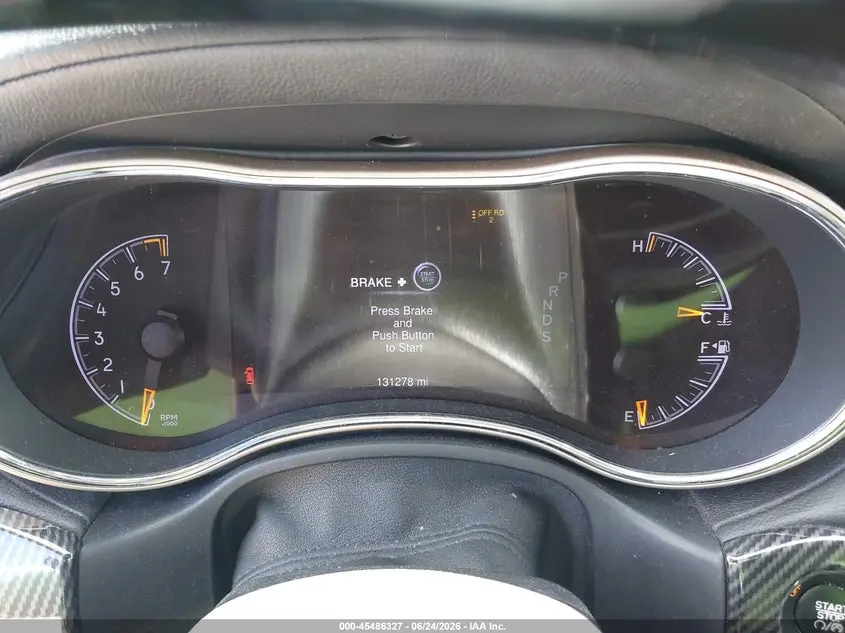 2015 JEEP GRAND CHEROKEE OVERLAND
