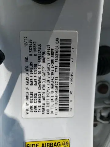 2013 ACURA TL TECH  