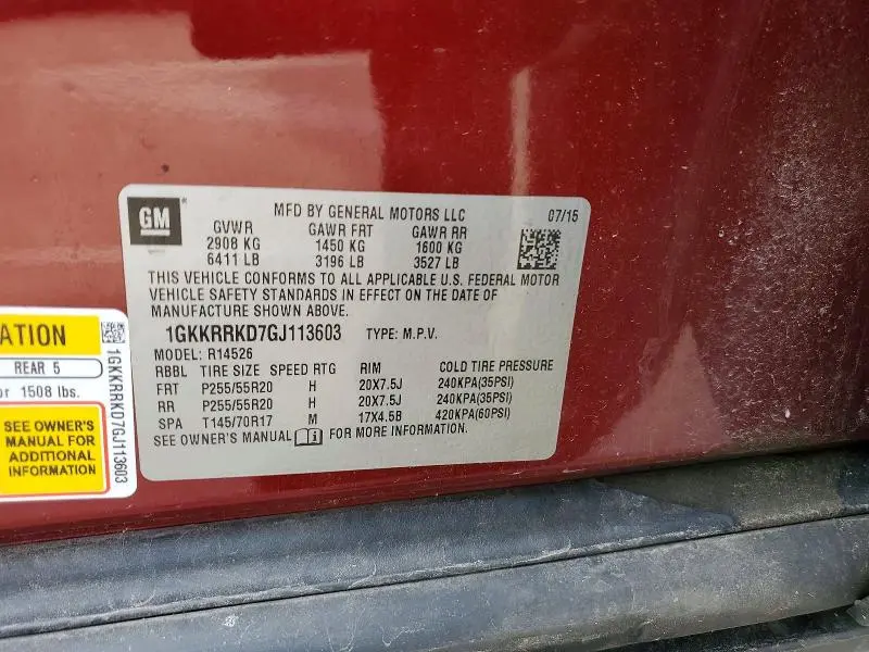 2016 GMC ACADIA SLT-1  