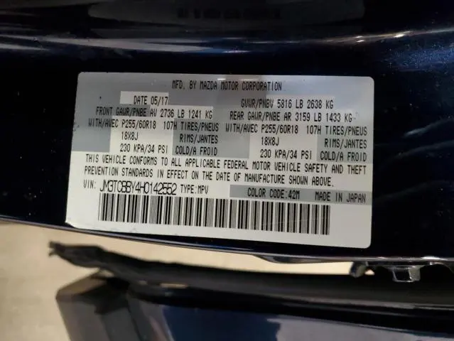 2017 MAZDA CX-9 SPORT  