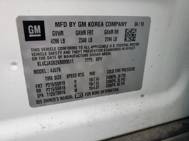 2019 BUICK ENCORE PREFERRED  