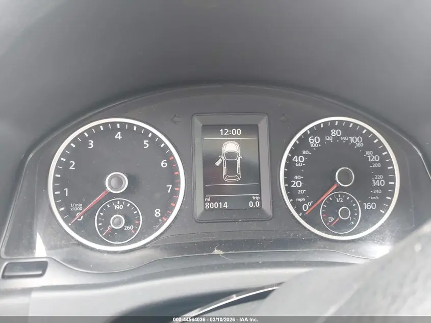2016 VOLKSWAGEN TIGUAN S