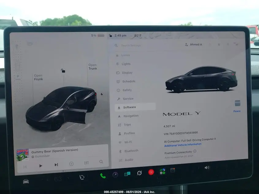 2026 TESLA MODEL Y PREMIUM REAR-WHEEL DRIVE/REAR-WHEEL DRIVE