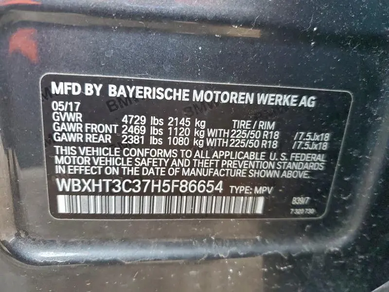 2017 BMW X1 XDRIVE28I  