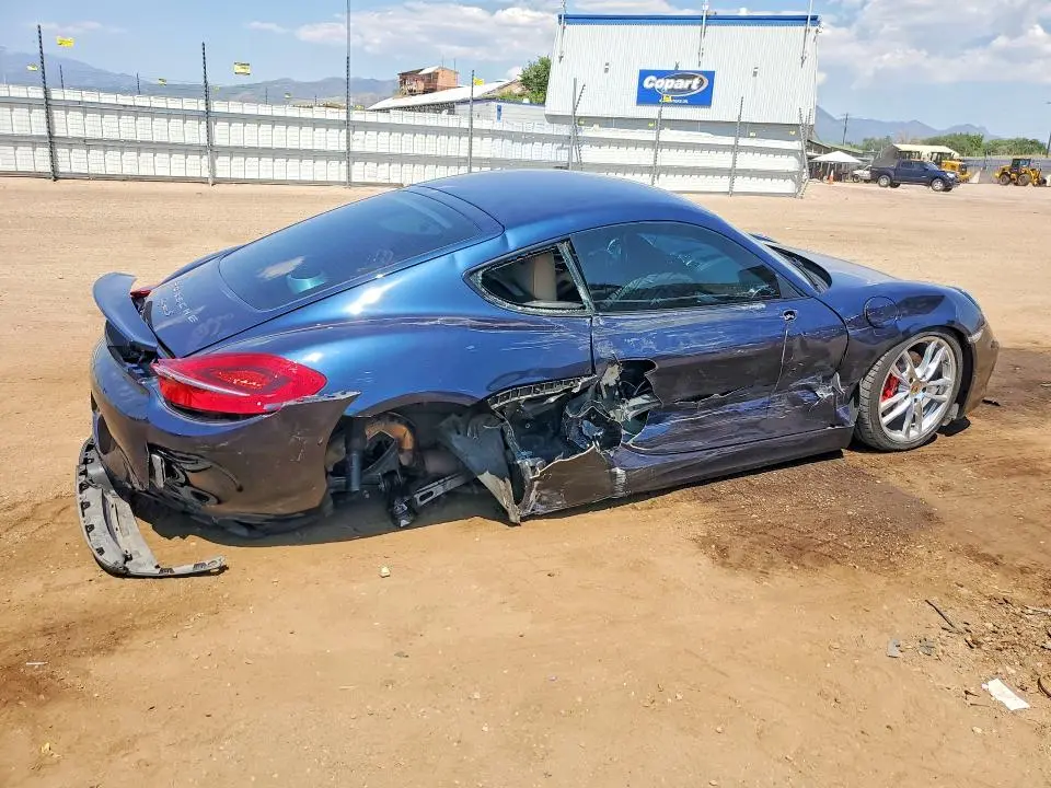 2015 PORSCHE CAYMAN S  