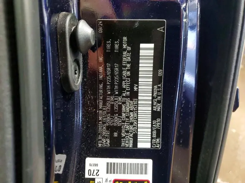2024 TOYOTA SIENNA XLE 7-PASSENGER  