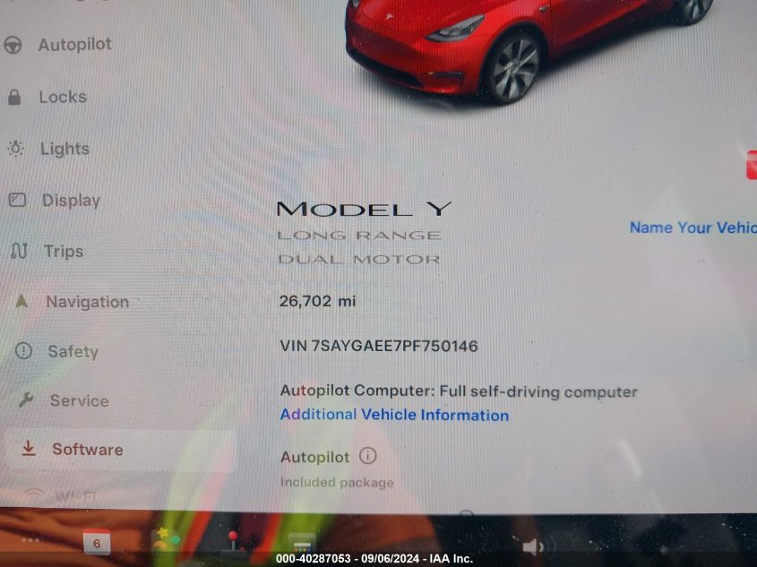 2023 TESLA MODEL Y  