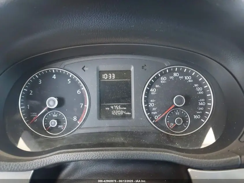 2014 VOLKSWAGEN PASSAT 2.5L S