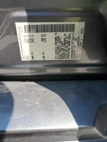 2018 NISSAN MAXIMA 3.5S  