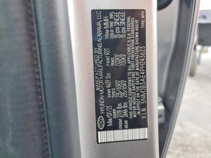 2023 HYUNDAI TUCSON SEL  