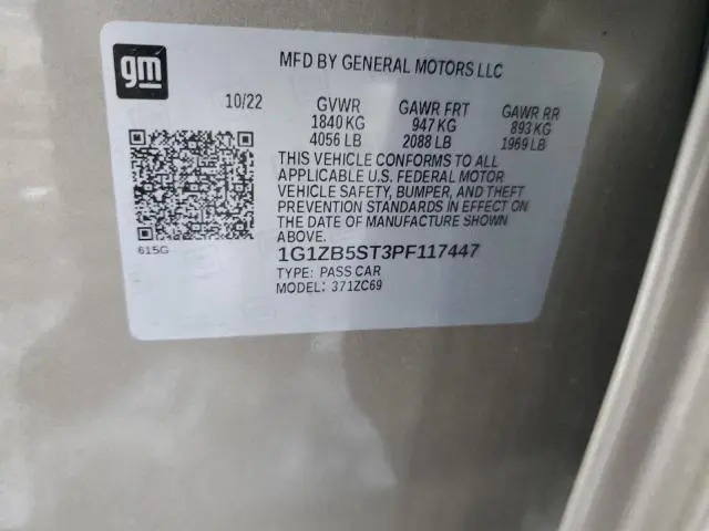 2023 CHEVROLET MALIBU LS  