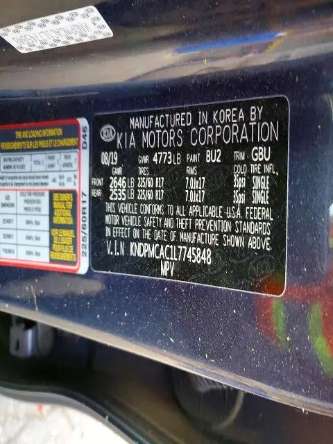 2020 KIA SPORTAGE LX  