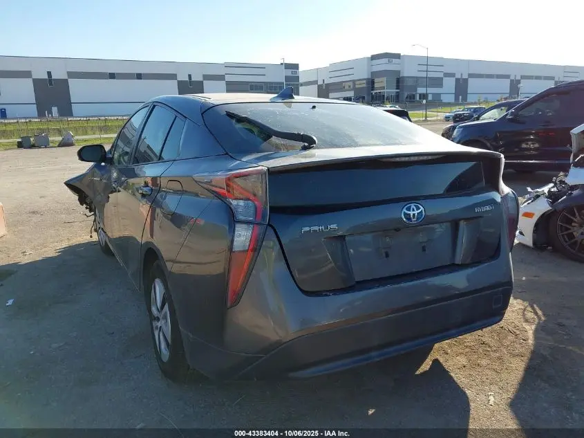 2017 TOYOTA PRIUS FOUR