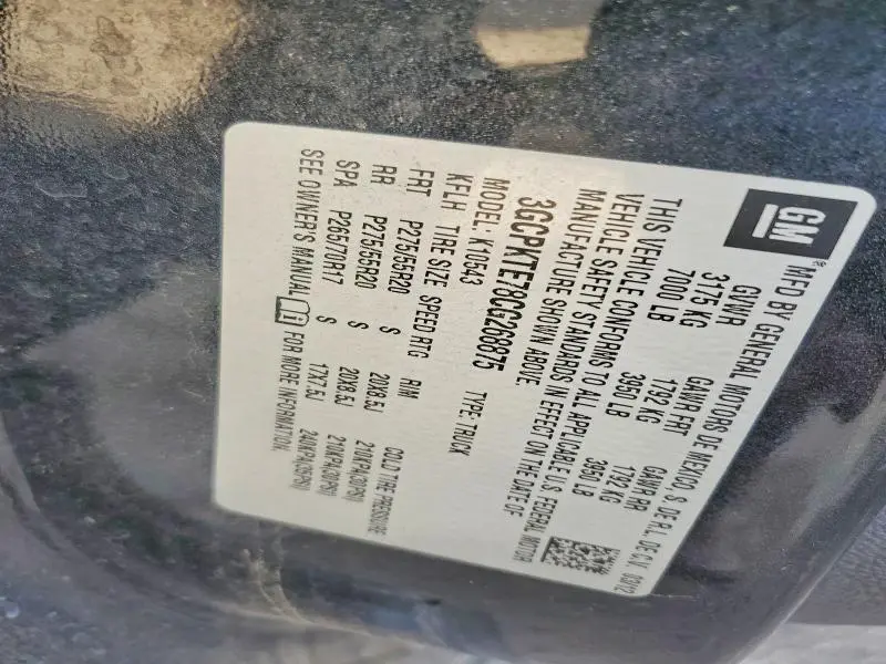 2012 CHEVROLET SILVERADO K1500 LTZ  