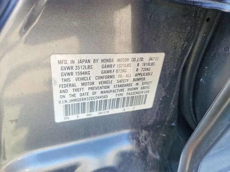 2013 HONDA FIT   