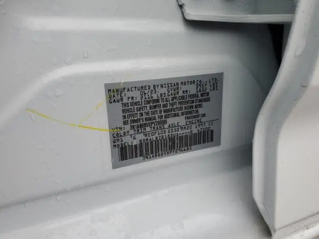 2023 NISSAN SENTRA S  