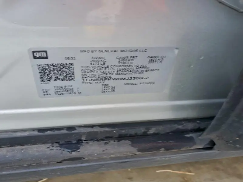 2021 CHEVROLET TRAVERSE LS  