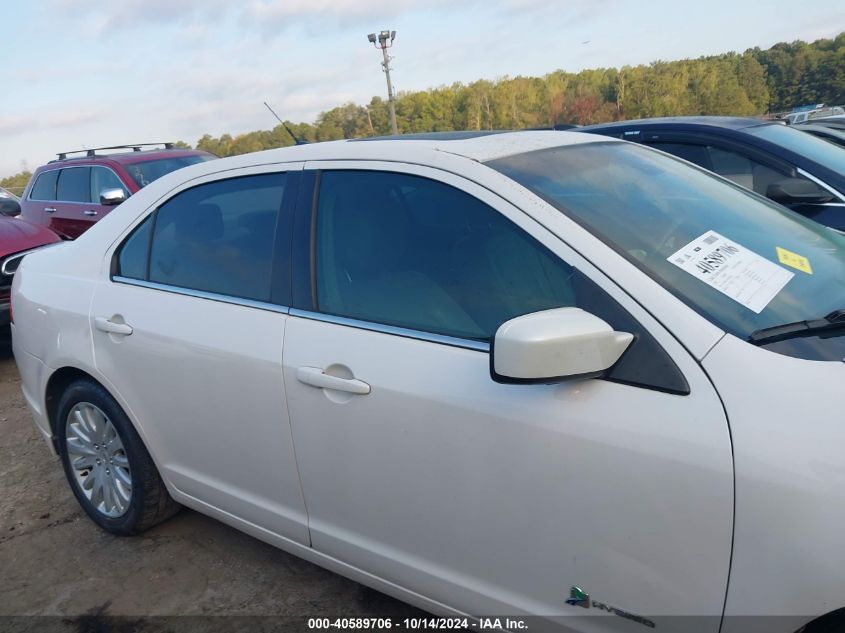 2012 FORD FUSION HYBRID  