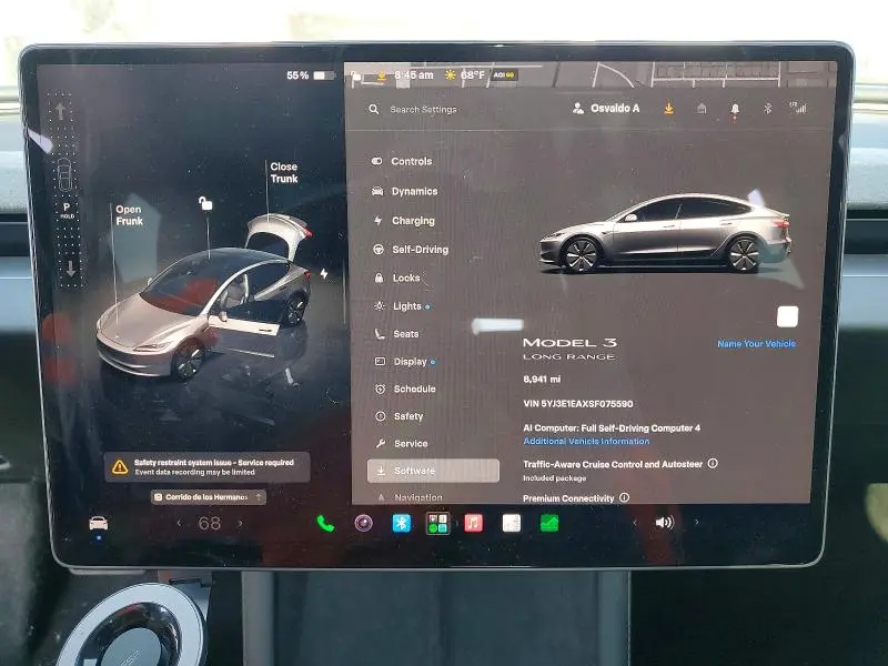 2025 TESLA MODEL 3   