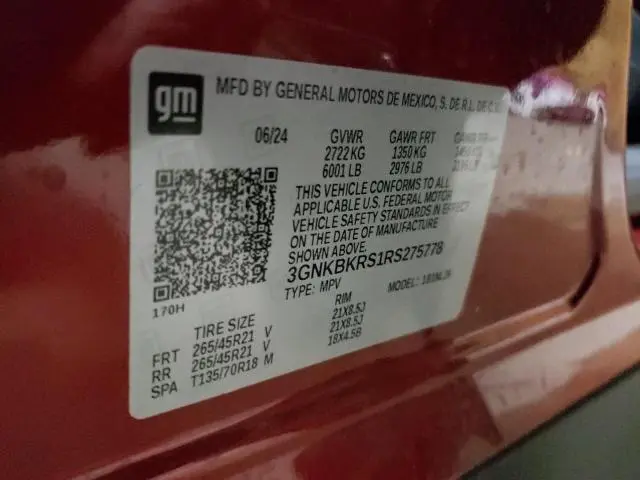 2024 CHEVROLET BLAZER RS  