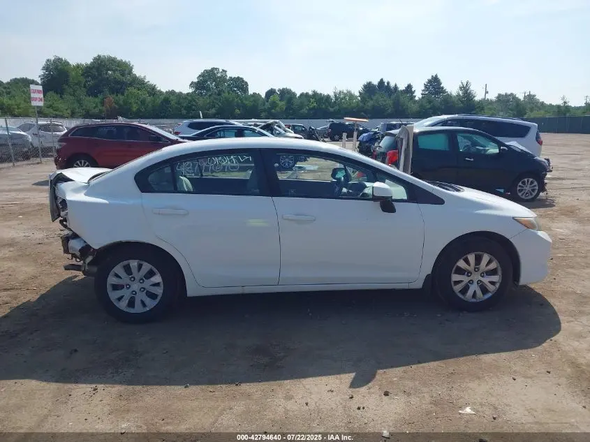 2012 HONDA CIVIC LX