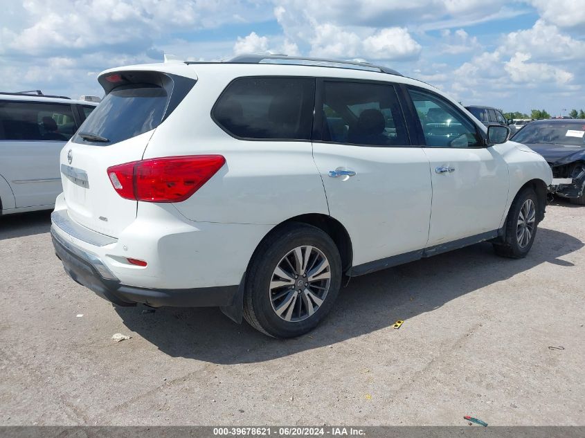 2020 NISSAN PATHFINDER S 4WD