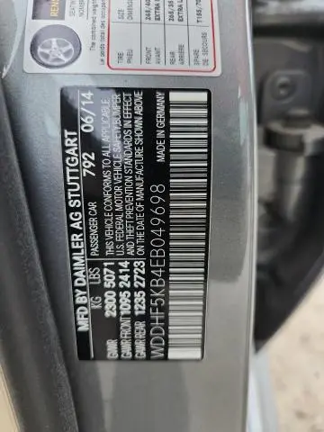 2014 MERCEDES-BENZ E 350