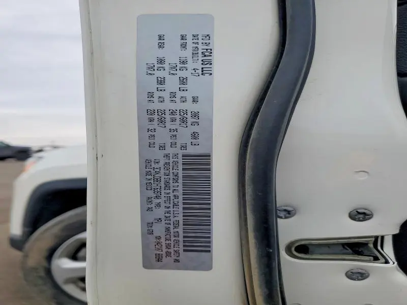 2017 JEEP COMPASS LATITUDE  