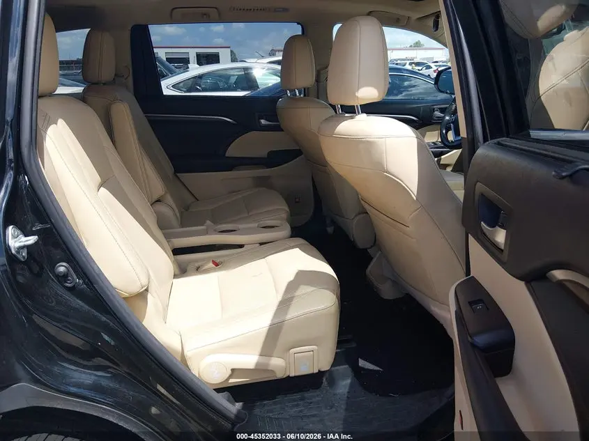 2015 TOYOTA HIGHLANDER LIMITED PLATINUM V6