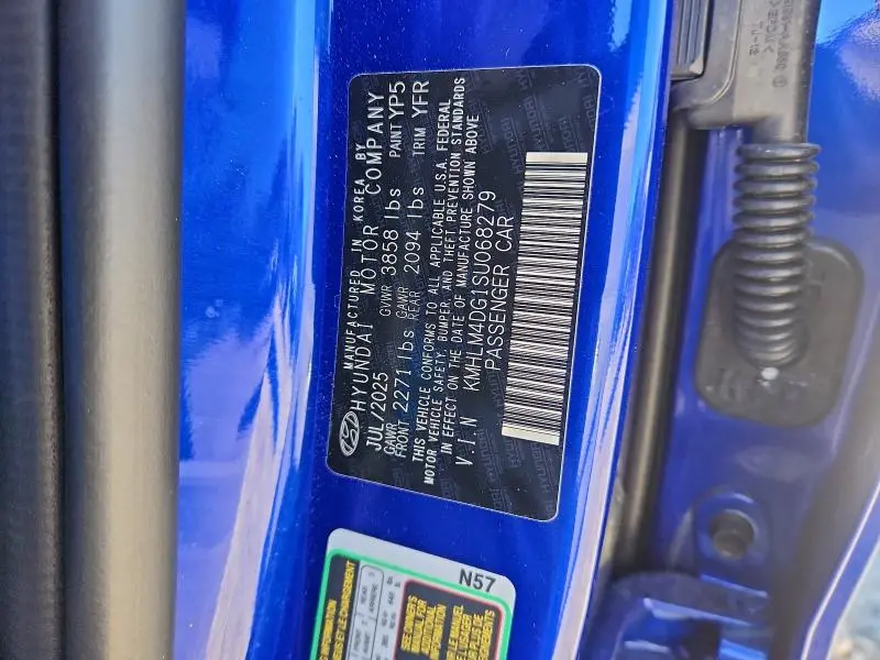 2025 HYUNDAI ELANTRA SEL SPORT  