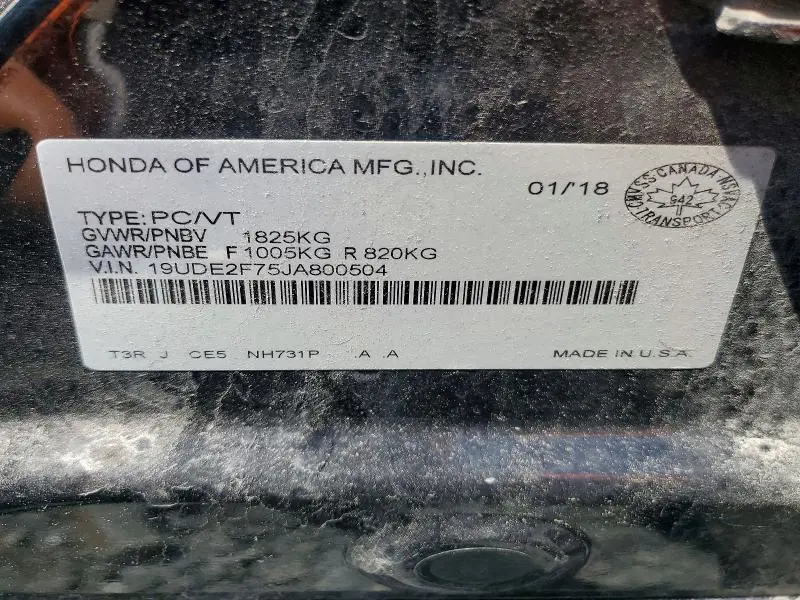 2018 ACURA ILX PREMIUM  
