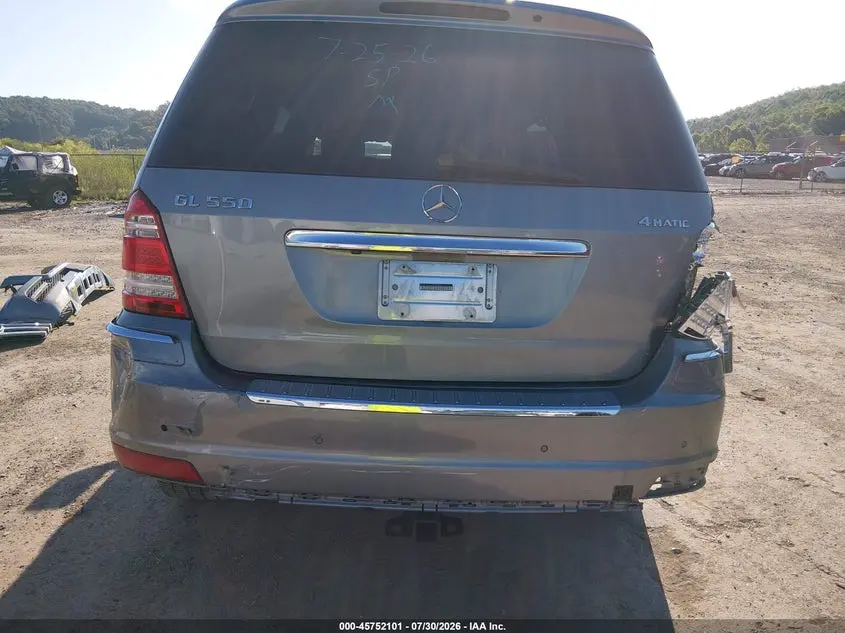 2012 MERCEDES-BENZ GL 550 4MATIC