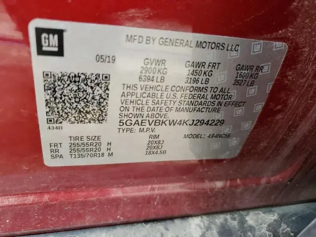 2019 BUICK ENCLAVE PREMIUM  