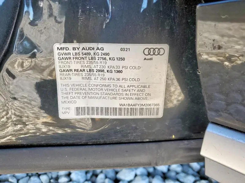 2021 AUDI Q5 PREMIUM PLUS  