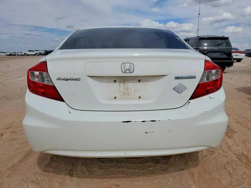 2012 HONDA CIVIC NATURAL GAS  