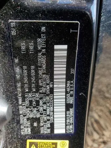 2019 TOYOTA HIGHLANDER SE  