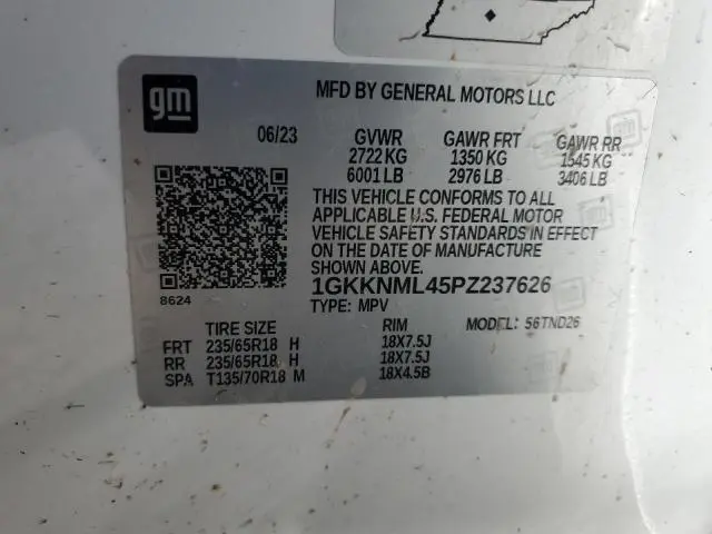 2023 GMC ACADIA SLT  