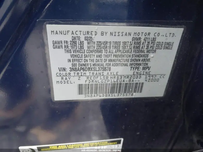 2025 NISSAN KICKS SR INTELLIGENT AWD
