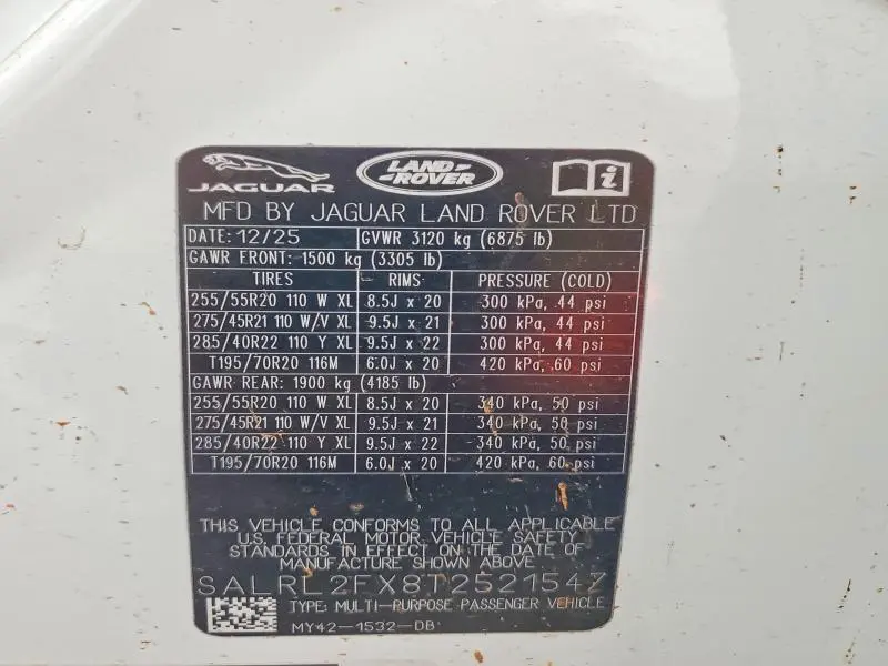 2026 LAND ROVER DISCOVERY DYNAMIC SE  