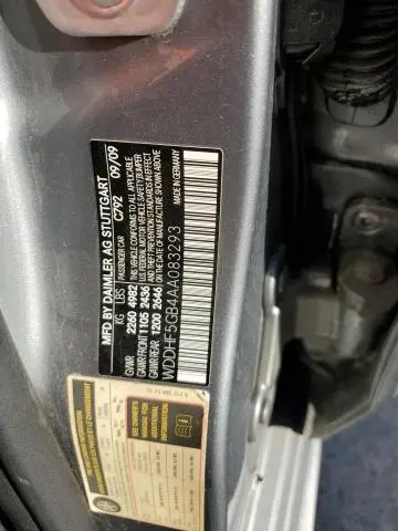 2010 MERCEDES-BENZ E 350  