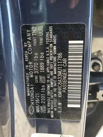 2021 HYUNDAI VENUE SEL