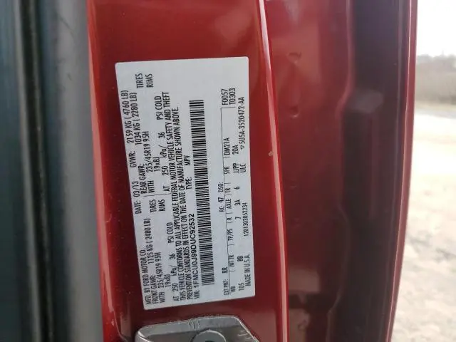 2013 FORD ESCAPE TITANIUM  